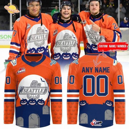 Limited edition Seattle Thunderbirds x 2025 Halloween Night Jerseys