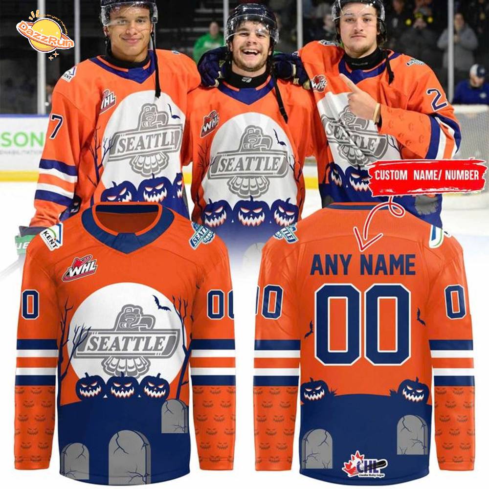 Limited edition Seattle Thunderbirds x 2025 Halloween Night Jerseys Limited edition Seattle Thunderbirds x 2025 Halloween Night Jerseys