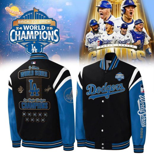 Los Angeles Dodgers 2025 World Series Champions Limited Edition Bomber Jacket
