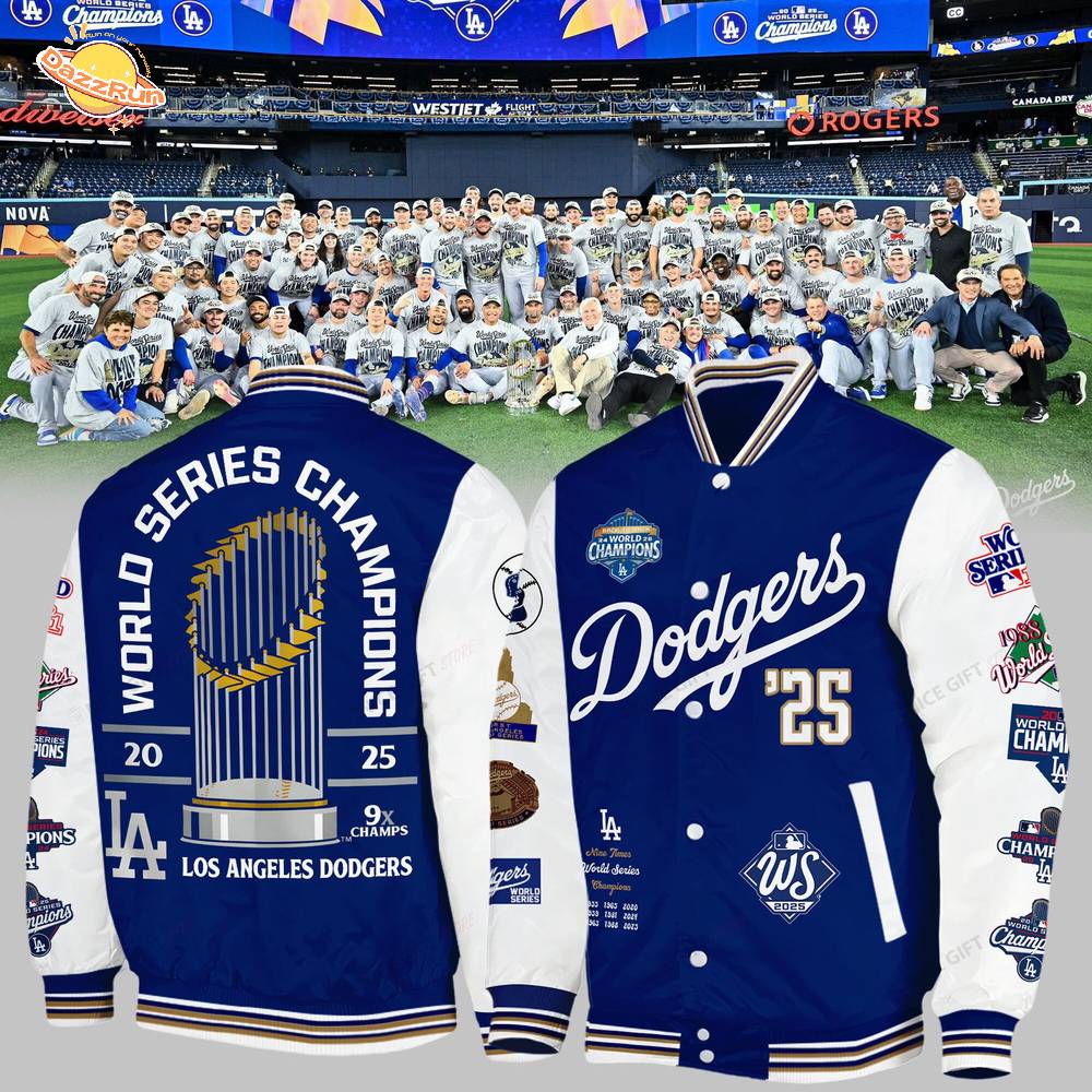 Los Angeles Dodgers World Series Champions 2025 Baseball Jacket Los Angeles Dodgers World Series Champions 2025 Baseball Jacket