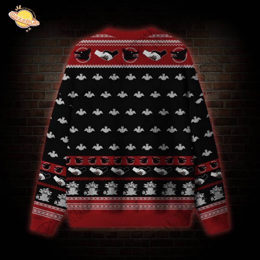 Make a Deal with Devil Ugly Sweatshirts