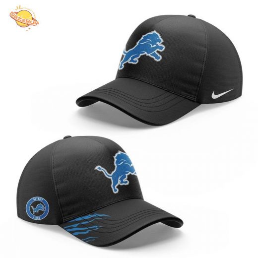 Men’s – Back In Black Detroit Lions 2025 T-Shirt