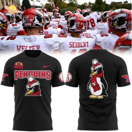 Men’s Nike Black Youngstown State Football Limited Edition T-shirt