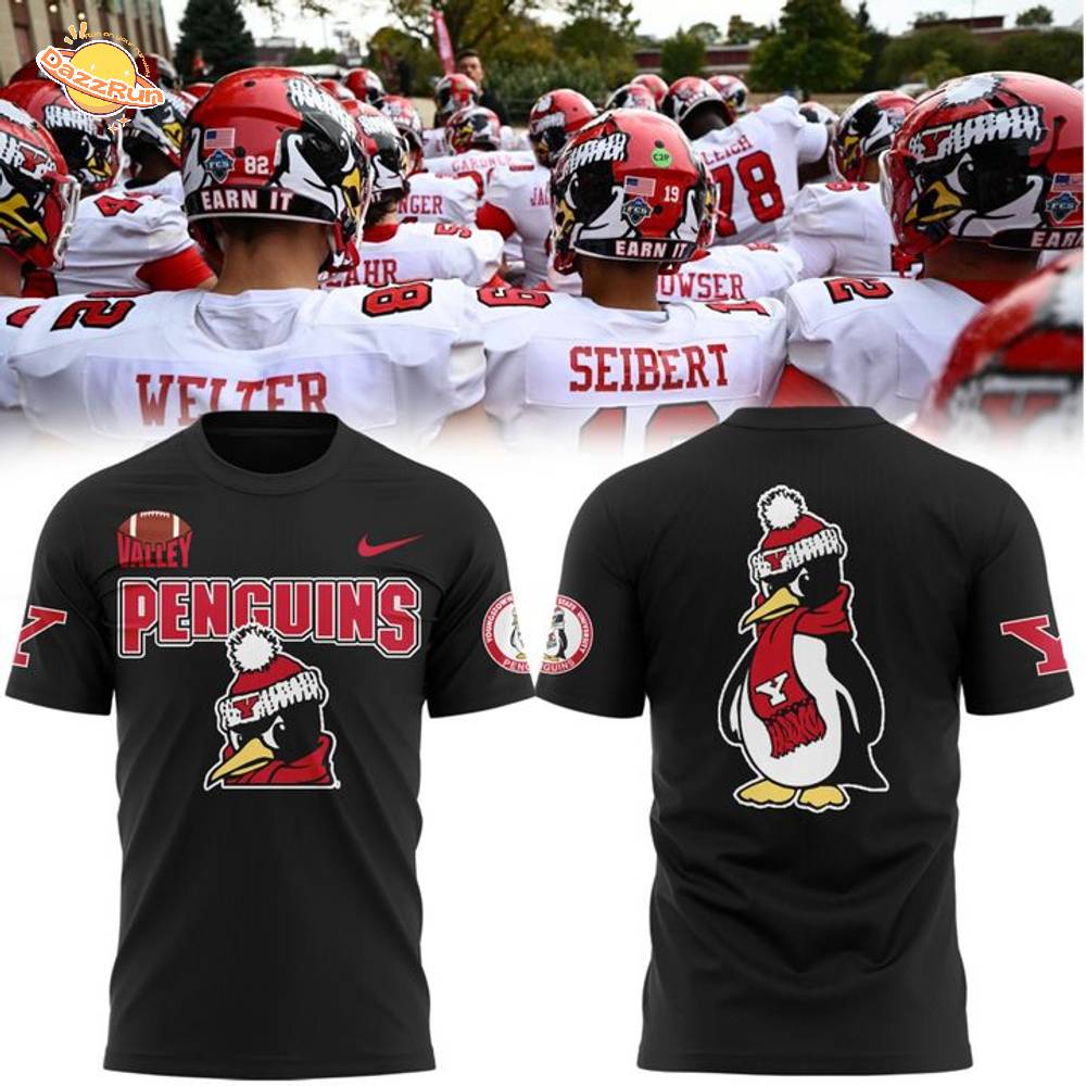 Men's Nike Black Youngstown State Football Limited Edition T-shirt Men's Nike Black Youngstown State Football Limited Edition T-shirt