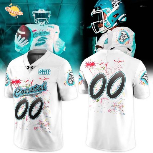 Men’s Nike Coastal Carolina Football “Glow in the Dark” Uniform