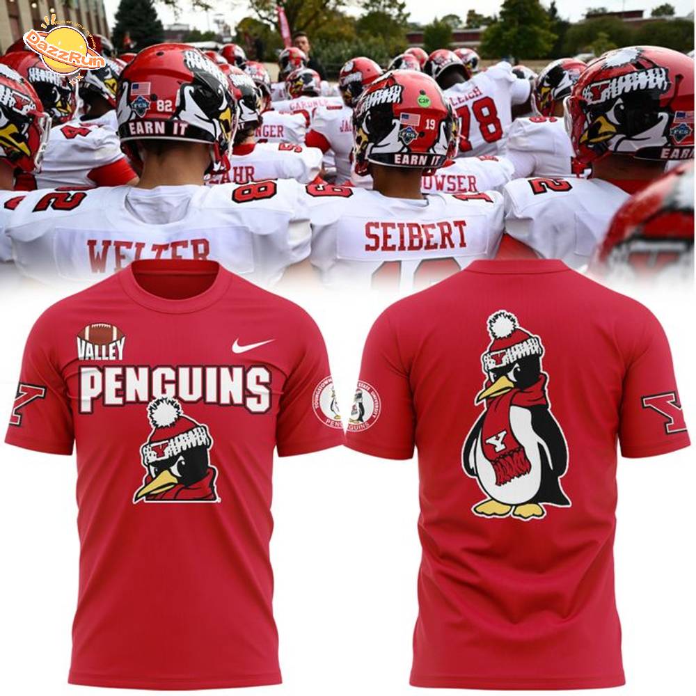 Men's Nike Red Youngstown State Football Limited Edition T-shirt Men's Nike Red Youngstown State Football Limited Edition T-shirt