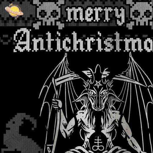 Merry Antichristmas Satan Claus Satanic Ugly Sweatshirts 3