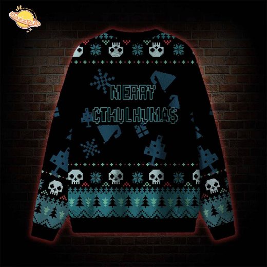 Merry Cthulhumas Ugly Sweatshirts