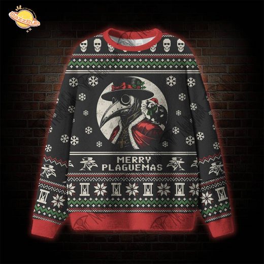 Merry Plaguemas Ugly Sweatshirts