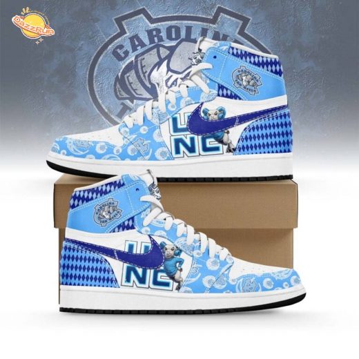 North Carolina Tar Heels AJ1 High Sneakers Shoes