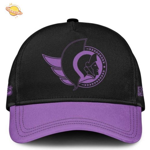 OS x Hockey Fights Cancer Hoodie 2025 Black