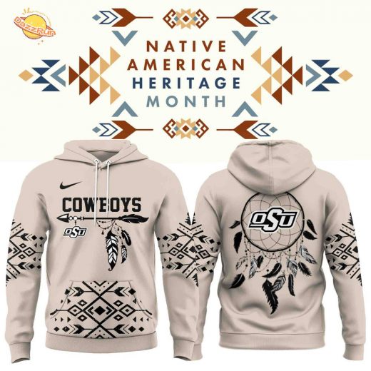 Oklahoma State Cowboys x Native American Heritage Month Hoodie