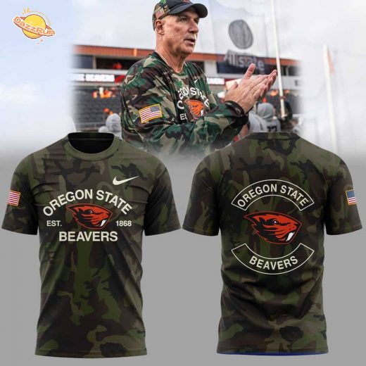 Oregon State Football Military Appreciation Night Combo Shirt Oregon State Football Military Appreciation Night Combo Shirt