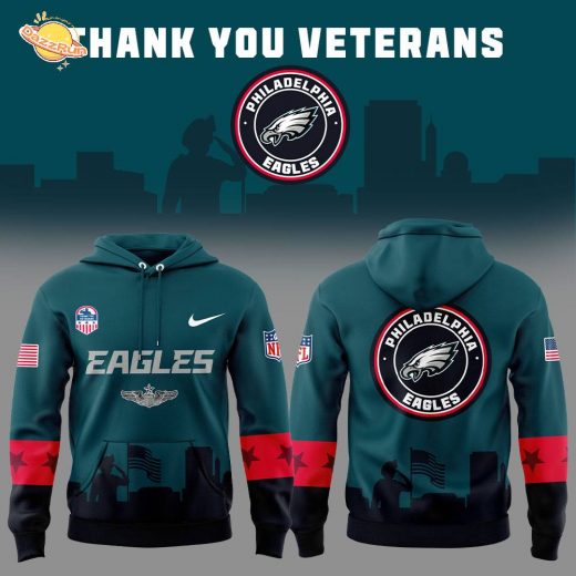 P Eagles Veterans Day Game Unifrom Combo Hoodie