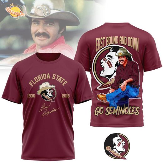 Premium NCAA Florida State Seminoles x Burt Reynolds 3D Shirt