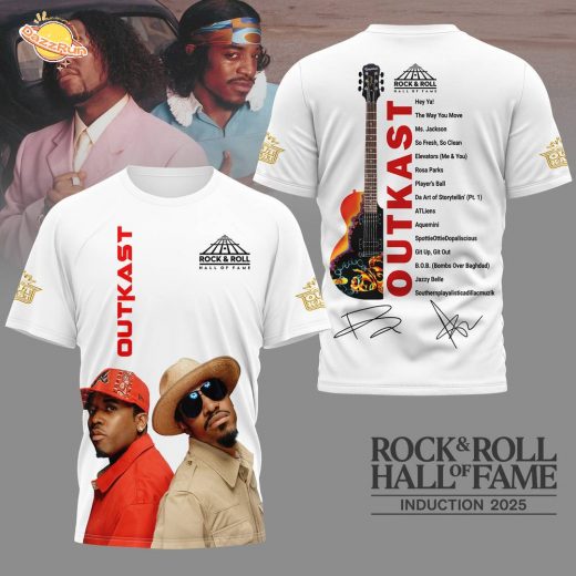 Premium OKT 2025 Rock & Roll Hall of Fame 3D Shirt