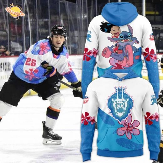 Reading Royals 2025 Lilo & Stitch Night Game-Worn Hoodie