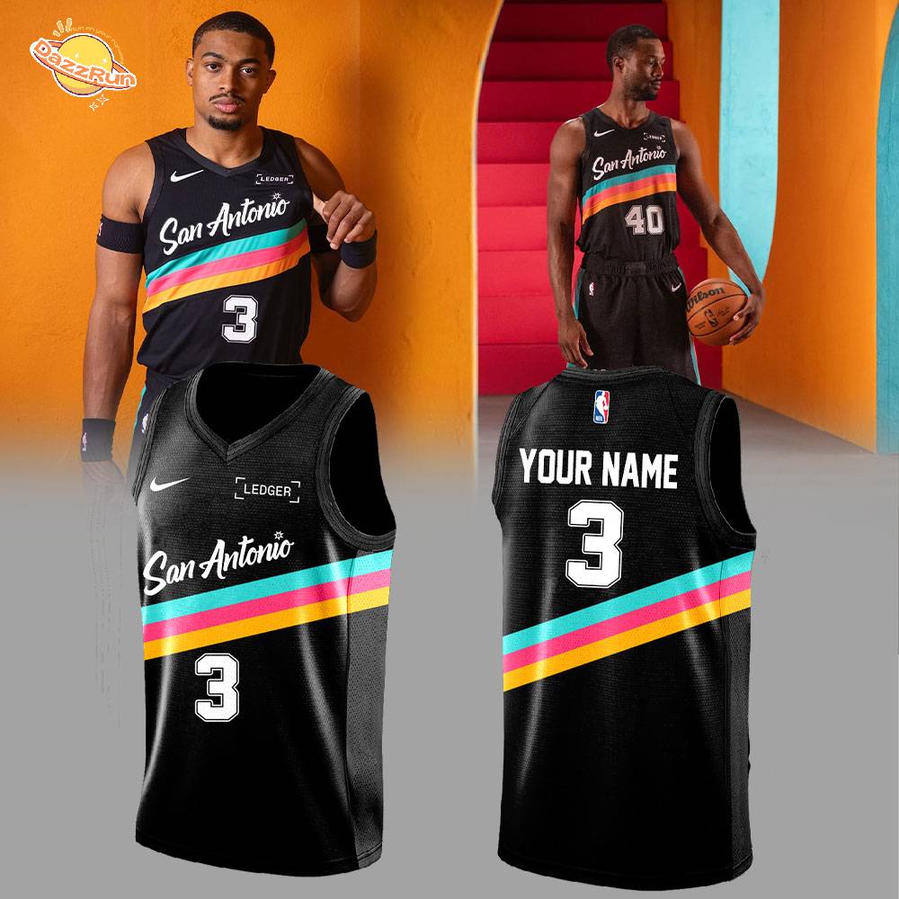 SA.Spurs New Uniform Bold. Simple. Unique… Fiesta 2025 Combo Football Jersey Custom Name, Number For Fans SA.Spurs New Uniform Bold. Simple. Unique… Fiesta 2025 Combo Football Jersey Custom Name, Number For Fans
