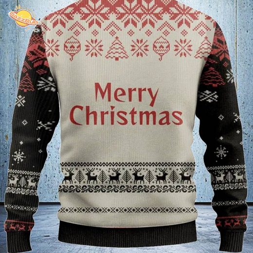 Santa’s Mugshot Christmas Ugly Sweat