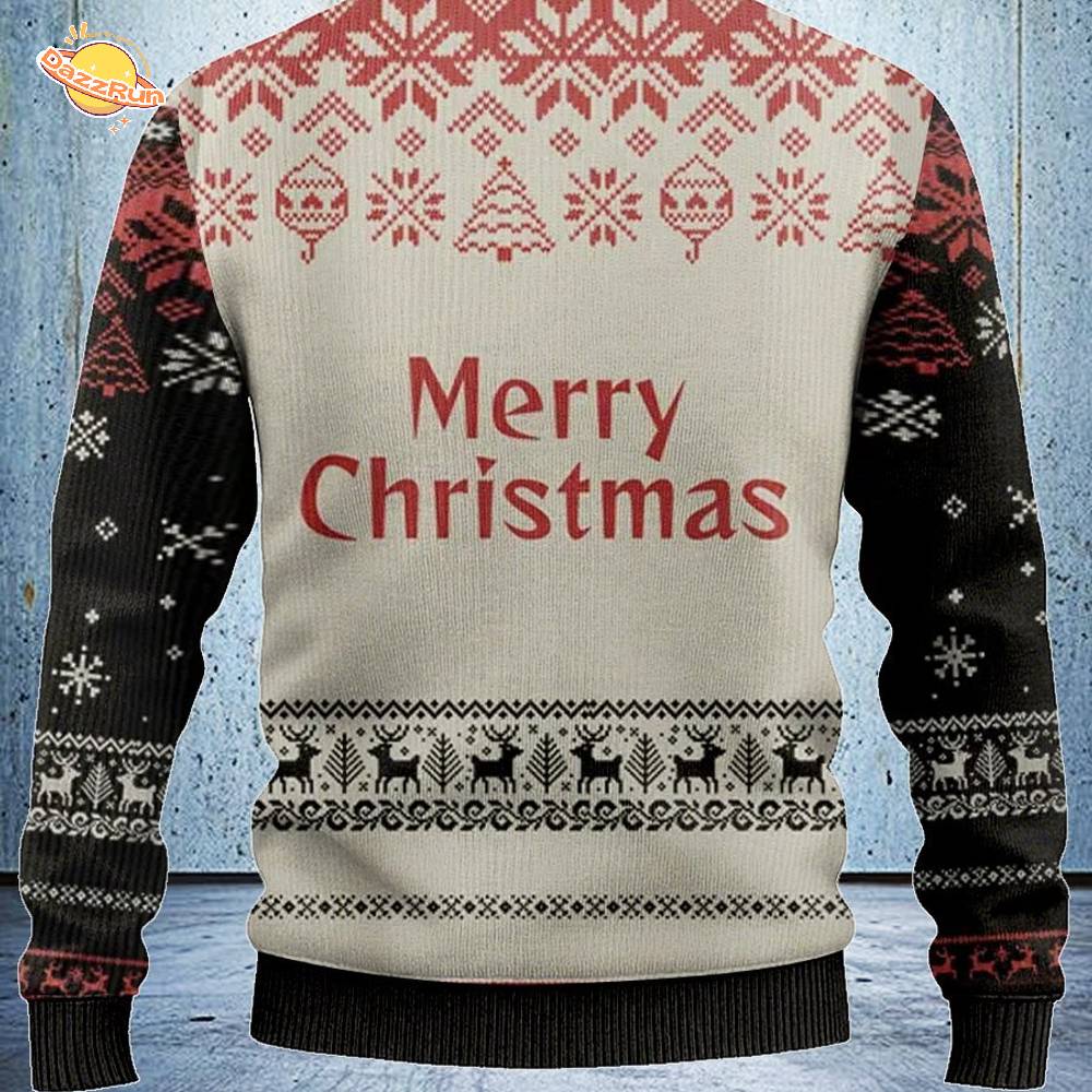 Santa’s Mugshot Christmas Ugly Sweat Santa’s Mugshot Christmas Ugly Sweat