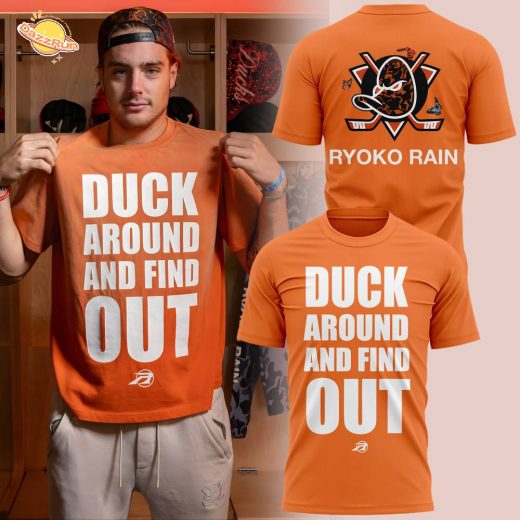 Special New Ryoko Rain x Anaheim Ducks Tshirt