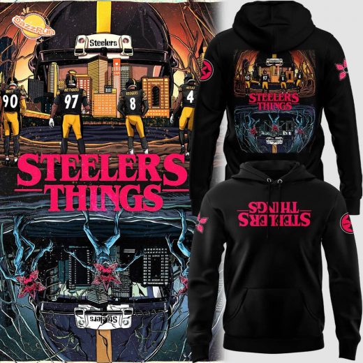 Stranger Tthings Pittsburgh Steelers Hoodie – Limited Edition