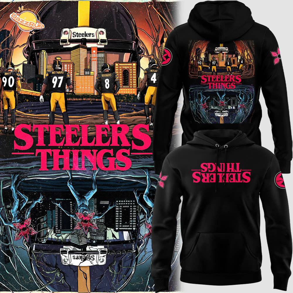 Stranger Tthings Pittsburgh Steelers Hoodie – Limited Edition Stranger Tthings Pittsburgh Steelers Hoodie – Limited Edition