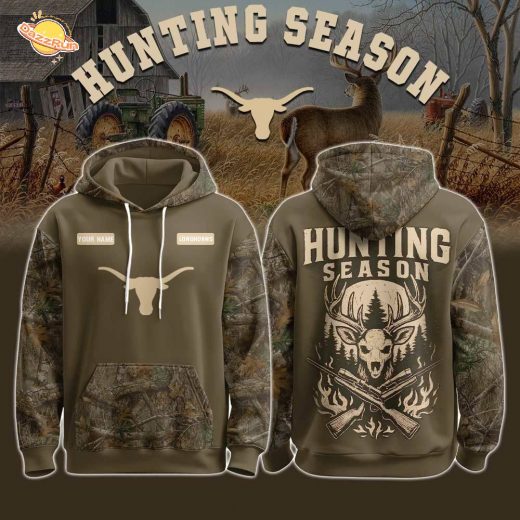 Texas Longhorns 2025 Hunting Season Hoodie