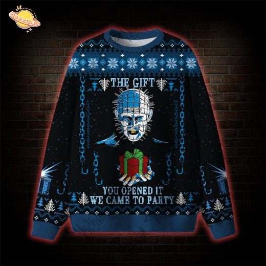 The Gift You Opened It We Came to Party Ugly Sweat