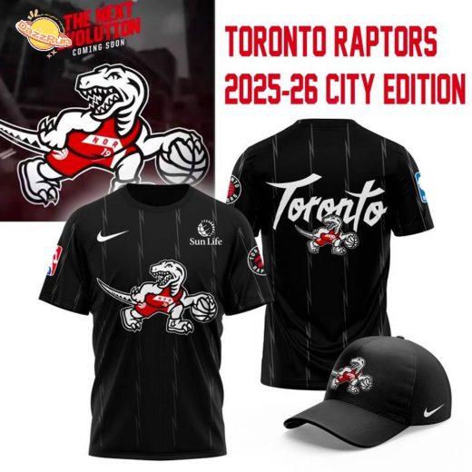 Toronto Raptors 2025-26 City Edition T-Shirt