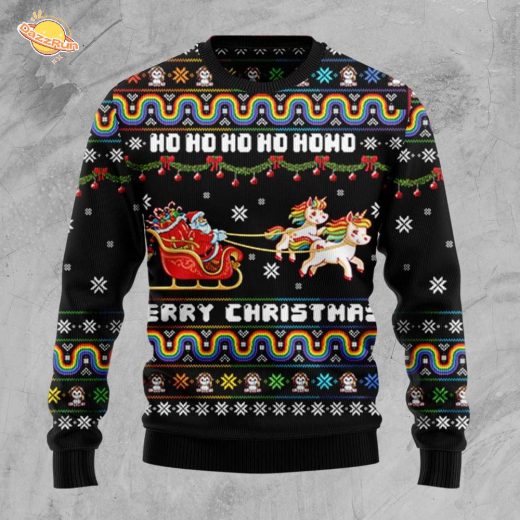 Unicorn Merry Christmas – Ugly Christmas Sweat