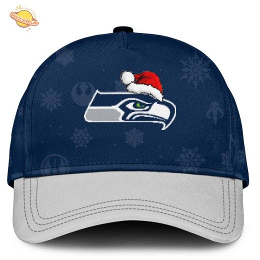 Unisex Seahawks Merry Christmas The Force Edition Hoodie