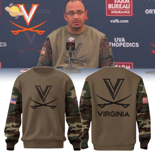 Virginia Football Camo Sweatshirt Limited Edition Virginia Football Camo Sweatshirt Limited Edition