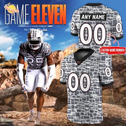 Virginia Tech Football From Quarry To Kickoff 2025 Combo Jersey Custom Virginia Tech Football From Quarry To Kickoff 2025 Combo Jersey Custom