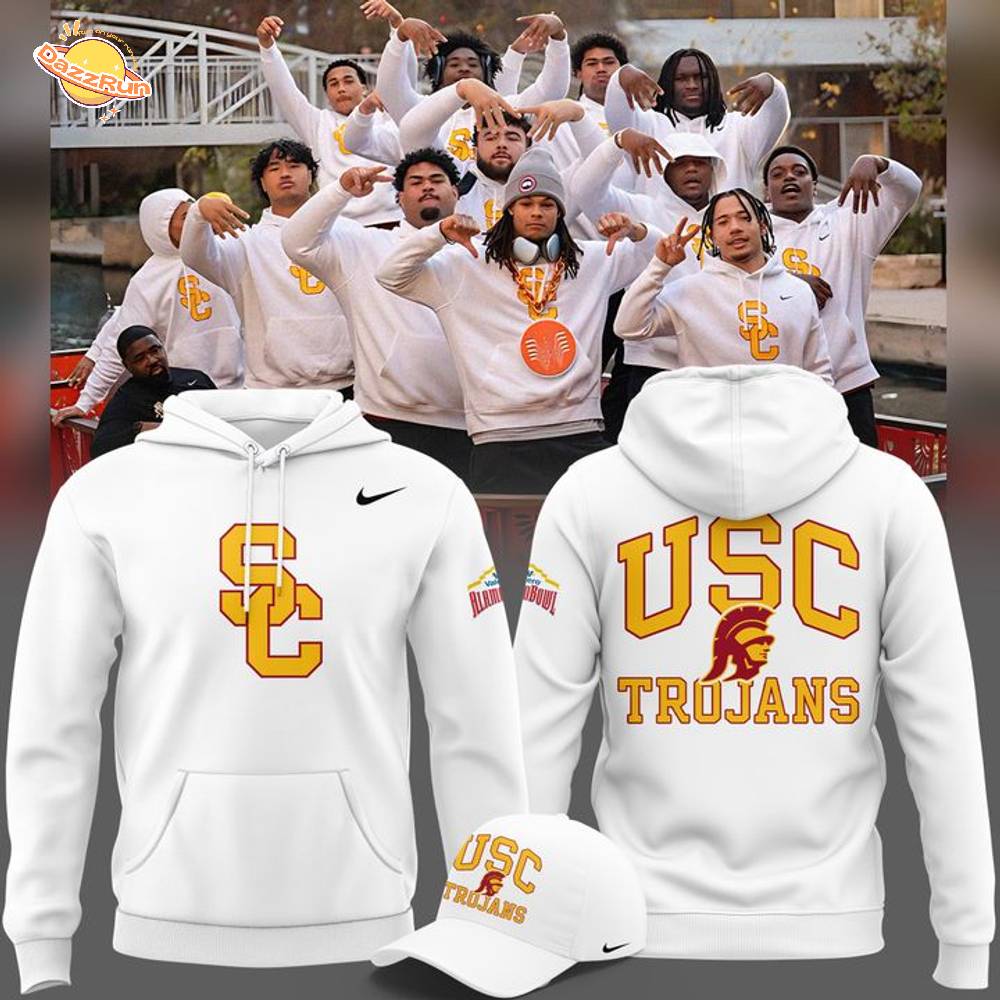 2025 Limited edition uniform Hoodie USC Trojans football for fans 2025 Limited edition uniform Hoodie USC Trojans football for fans