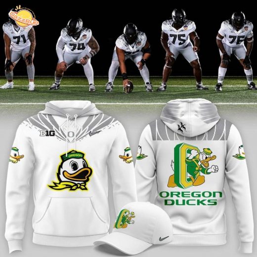 2025 Oregon Ducks Football Quarterfinals Uniform Combo Hoodie