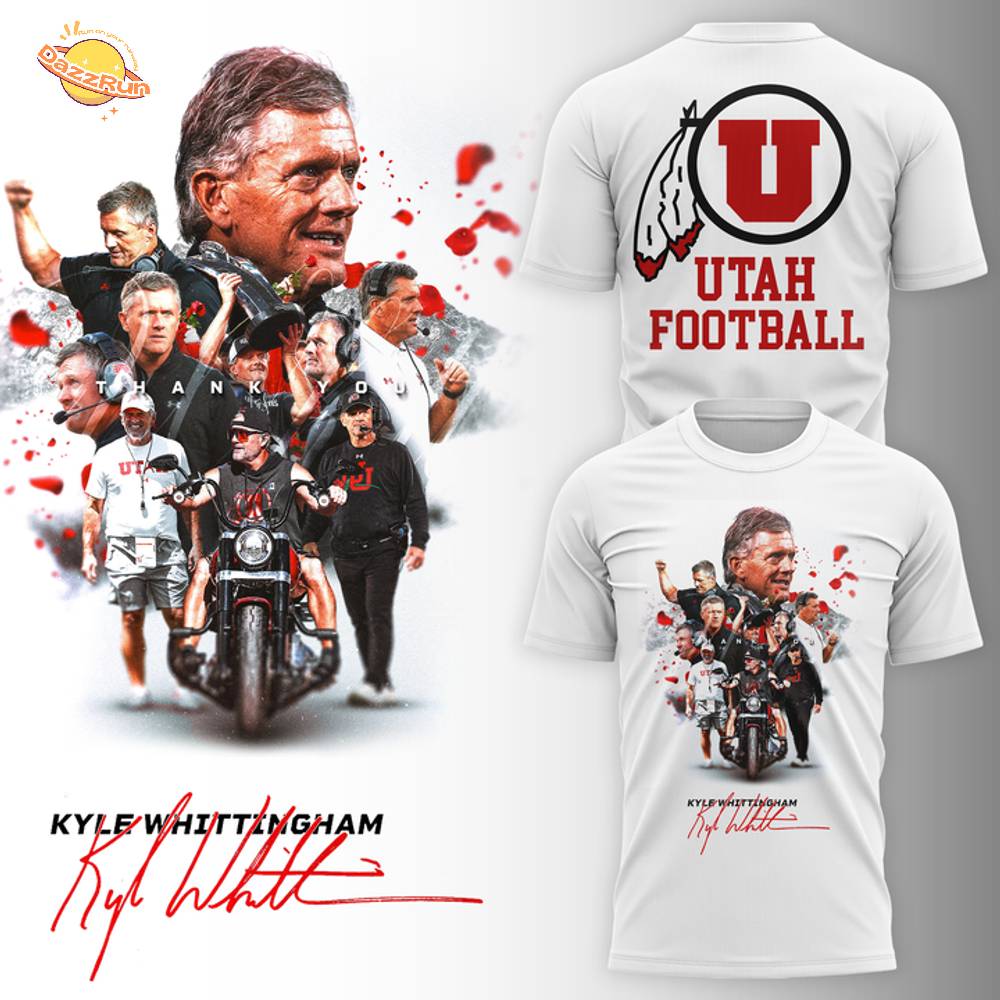 2025 Utah Football Kyle Whittingham T-Shirt 2025 Utah Football Kyle Whittingham T-Shirt
