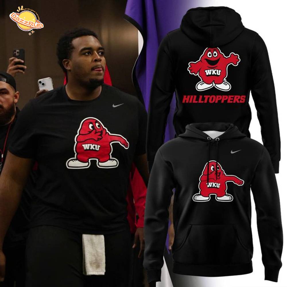 2025 Western Kentucky Hilltoppers Wordmark Hoodie V2 2025 Western Kentucky Hilltoppers Wordmark Hoodie V2