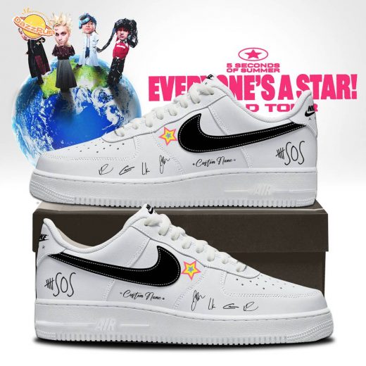 5SOS EVERYONE’S A STAR! World Tour AF1 Shoes