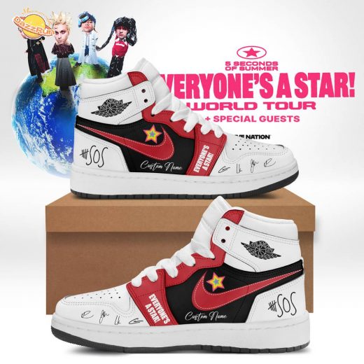 5SOS EVERYONE’S A STAR! World Tour J1 Shoes