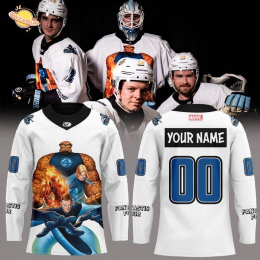 A Gladiators MARVEL SUPER HERO NIGHT Hockey Jersey Custom Name, Number