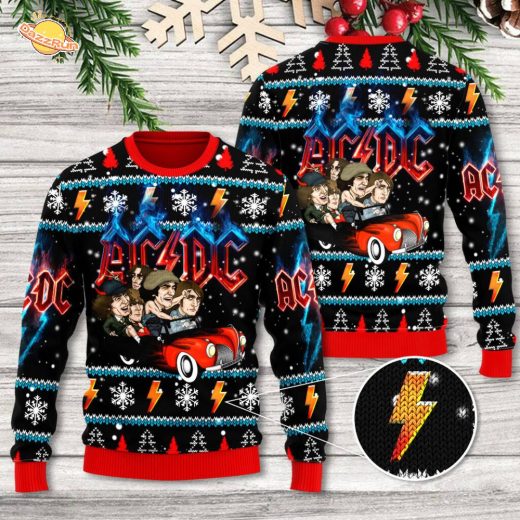 AC/DC Ugly Sweater