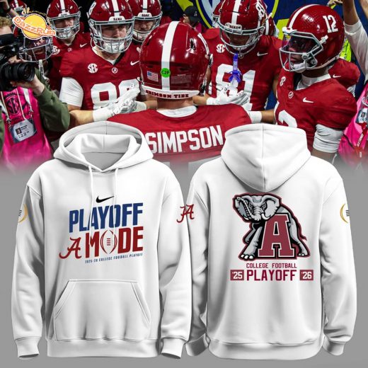 Alabama Football 2025-26 College Football Playoff Limited Edition Hoodie