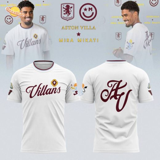Aston Villa x Mira Mikati Limited Edition T-shirt