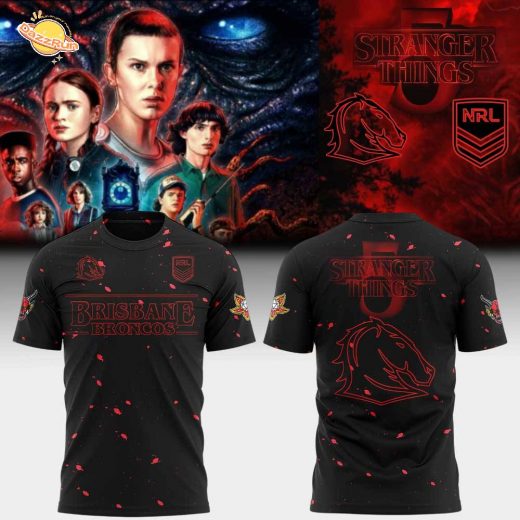 B Broncos Stranger Things 5 Combo Shirt