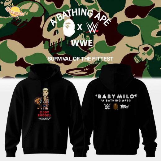 BAPE® x WWE The Fittest Hoodie V2