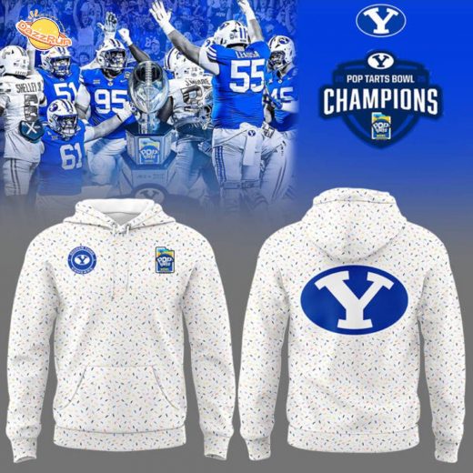 BYU Cougars Pop Tarts Bowl Champions Limited Edition Hoodie