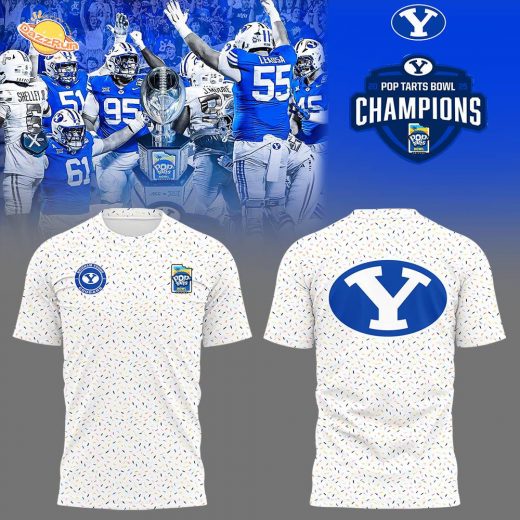 BYU Cougars Pop Tarts Bowl Champions Limited Edition TShirt