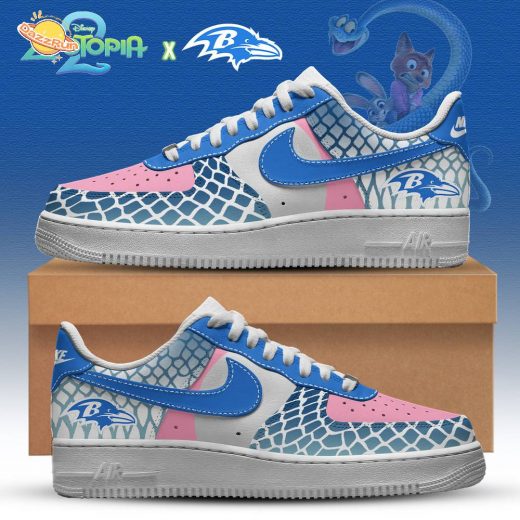 Baltimore Ravens x Zootopia 2 Air Force 1 Limited Edition