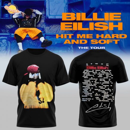 Billie Eilish Hit Me Hard and Soft: The Tour Shirt
